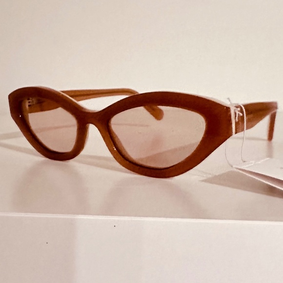 Zimmermann Peach Sunglasses main image 8